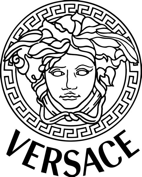 logo versace bianco|versace logo download.